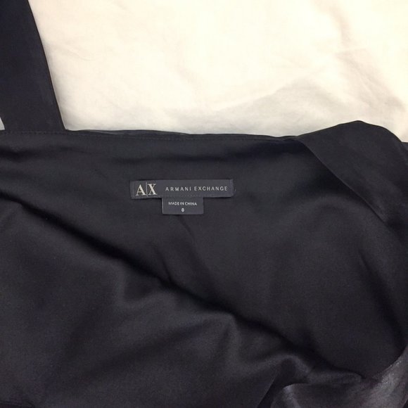 Black Armani Exchange Mini Dress - Picture 5 of 5